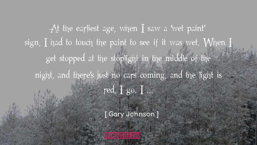 Coming Of Age Novel quotes by Gary Johnson