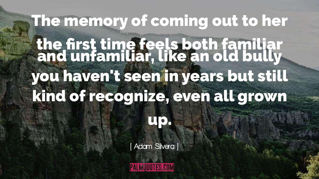 Coming Out Of The Closet quotes by Adam Silvera
