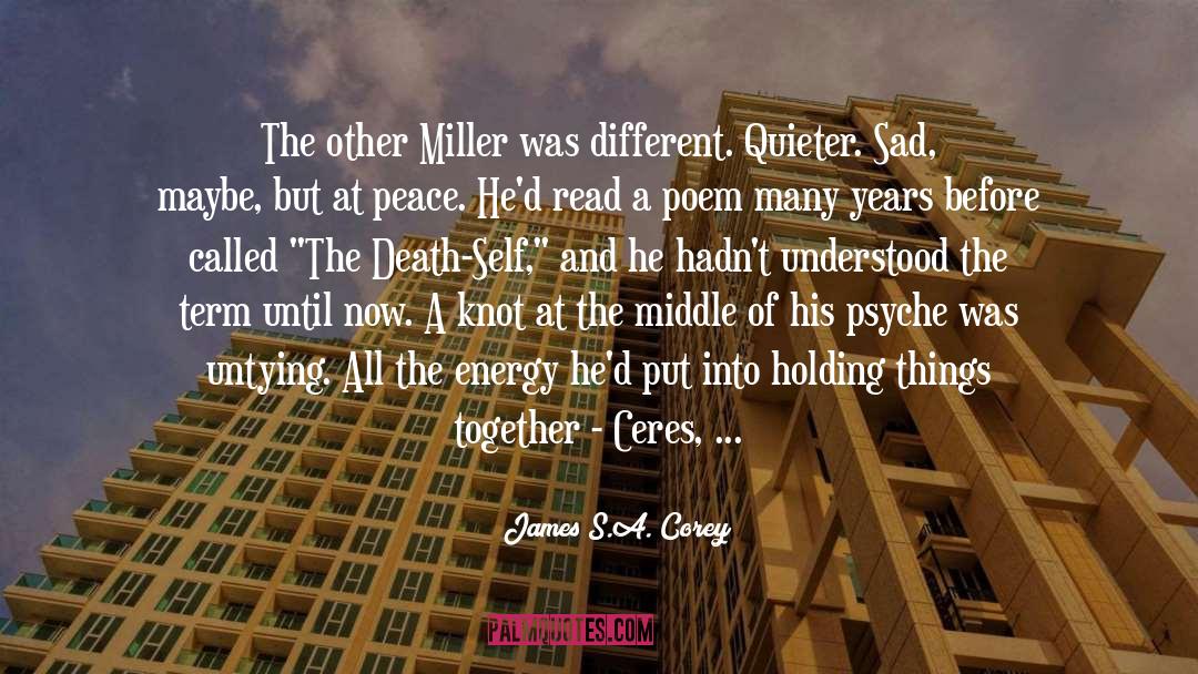 Coming Together As A Community quotes by James S.A. Corey