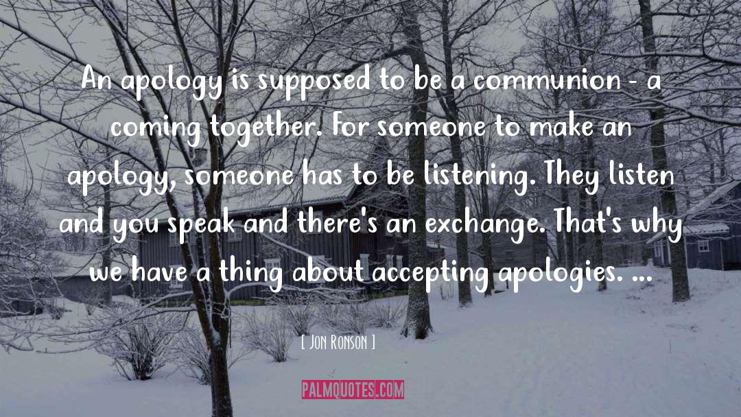 Coming Together quotes by Jon Ronson