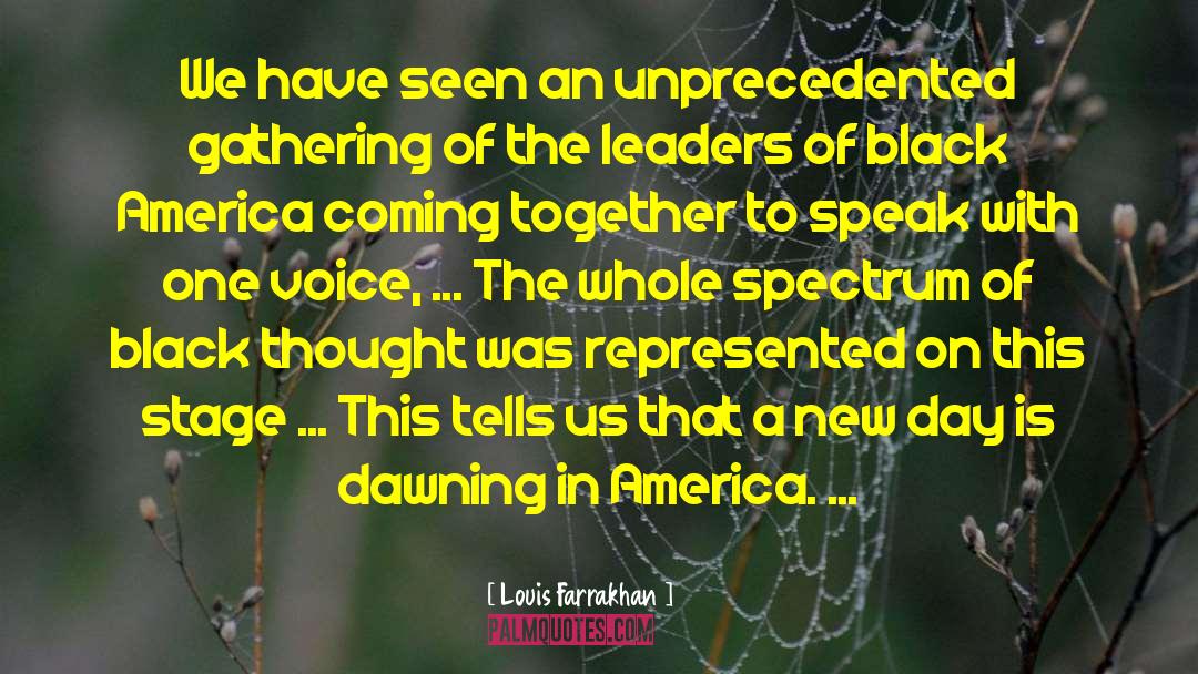 Coming Together quotes by Louis Farrakhan