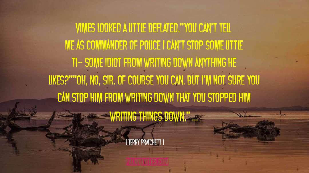 Commander Ambrose quotes by Terry Pratchett