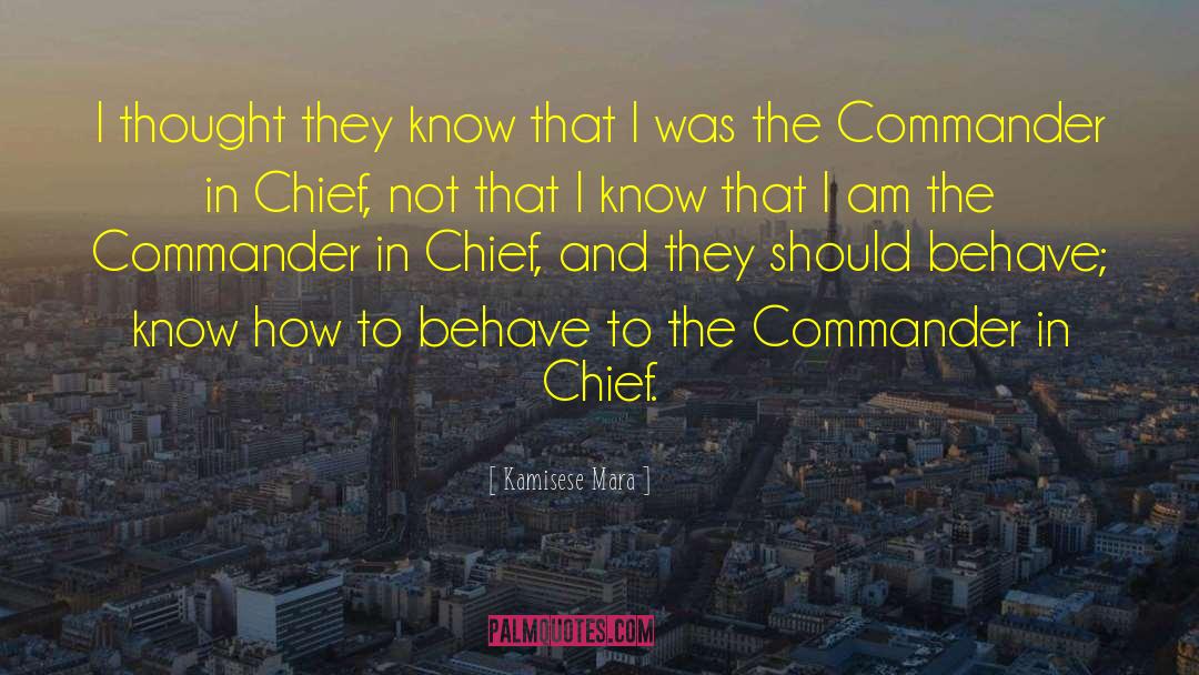 Commander Bumi quotes by Kamisese Mara