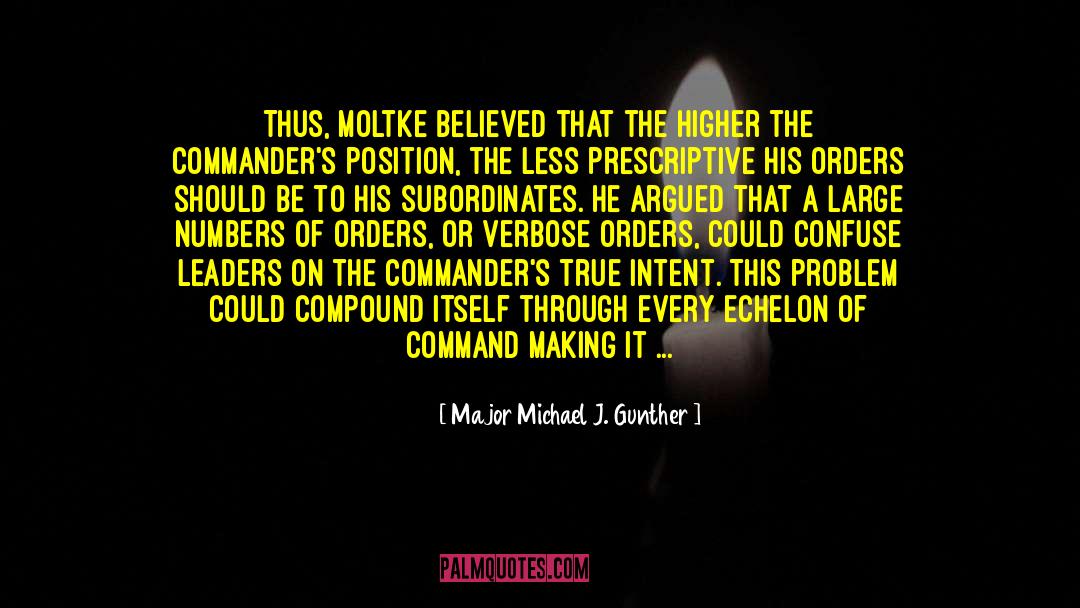 Commander Bumi quotes by Major Michael J. Gunther