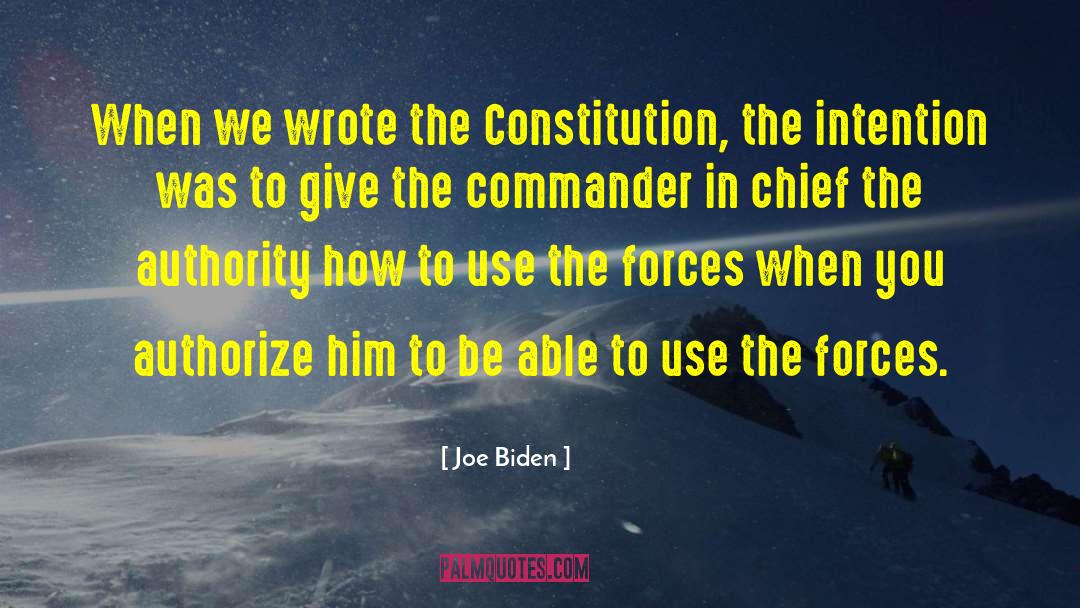 Commander Bumi quotes by Joe Biden