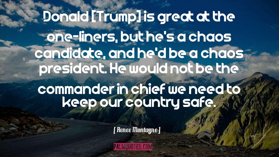 Commander In Chief quotes by Renee Montagne