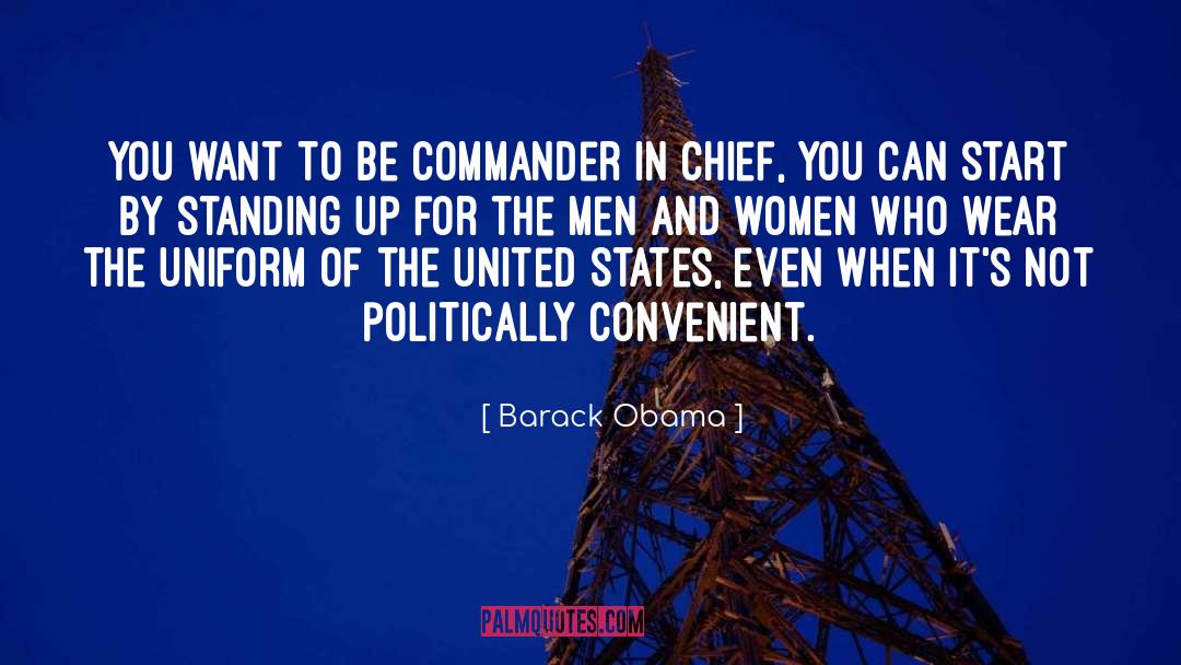 Commander In Chief quotes by Barack Obama