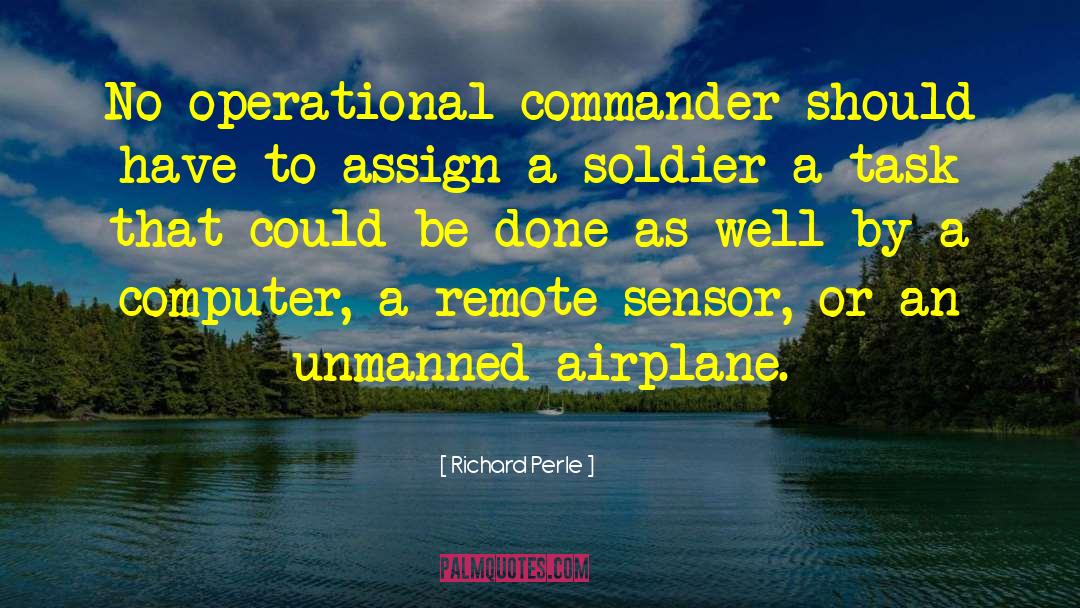 Commander quotes by Richard Perle