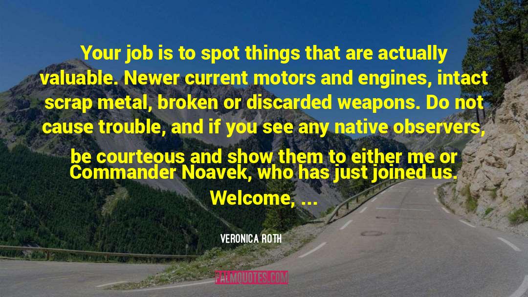 Commanders quotes by Veronica Roth