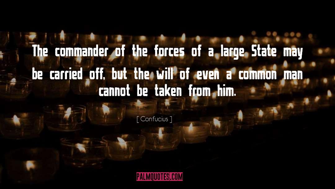 Commanders quotes by Confucius