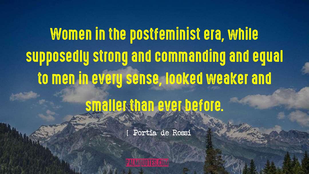 Commanding quotes by Portia De Rossi