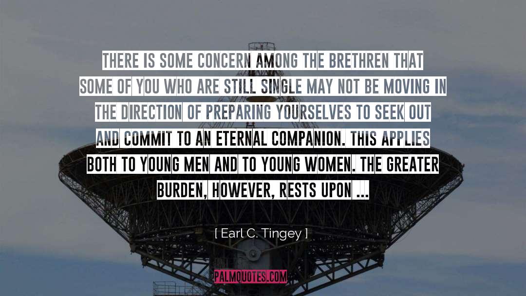 Commandment quotes by Earl C. Tingey