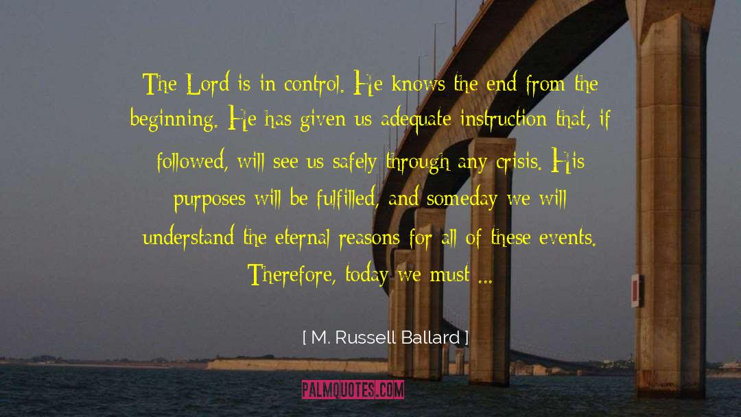 Commandments Of God quotes by M. Russell Ballard