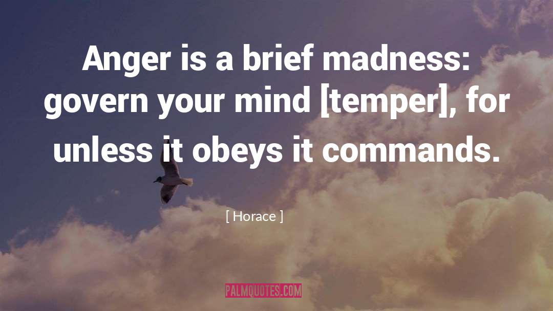 Commands quotes by Horace