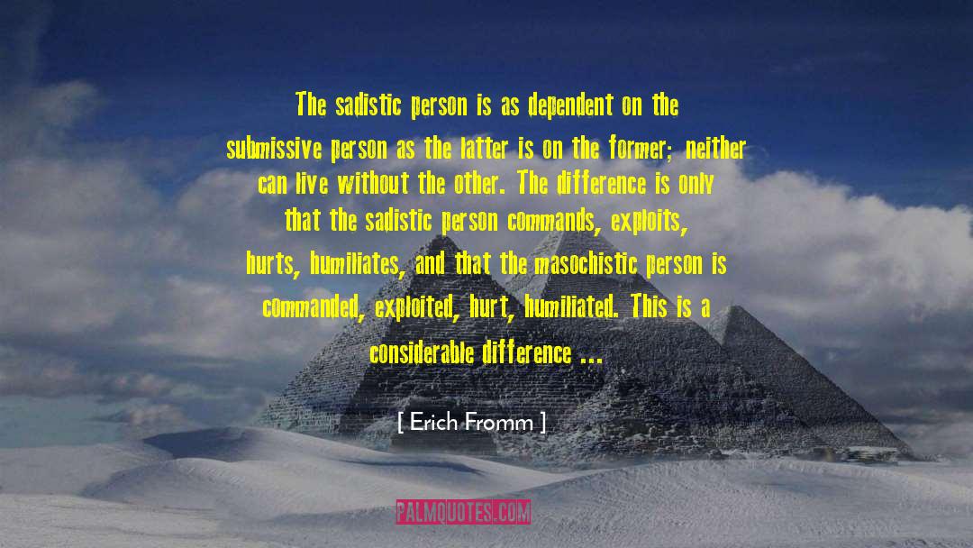 Commands quotes by Erich Fromm