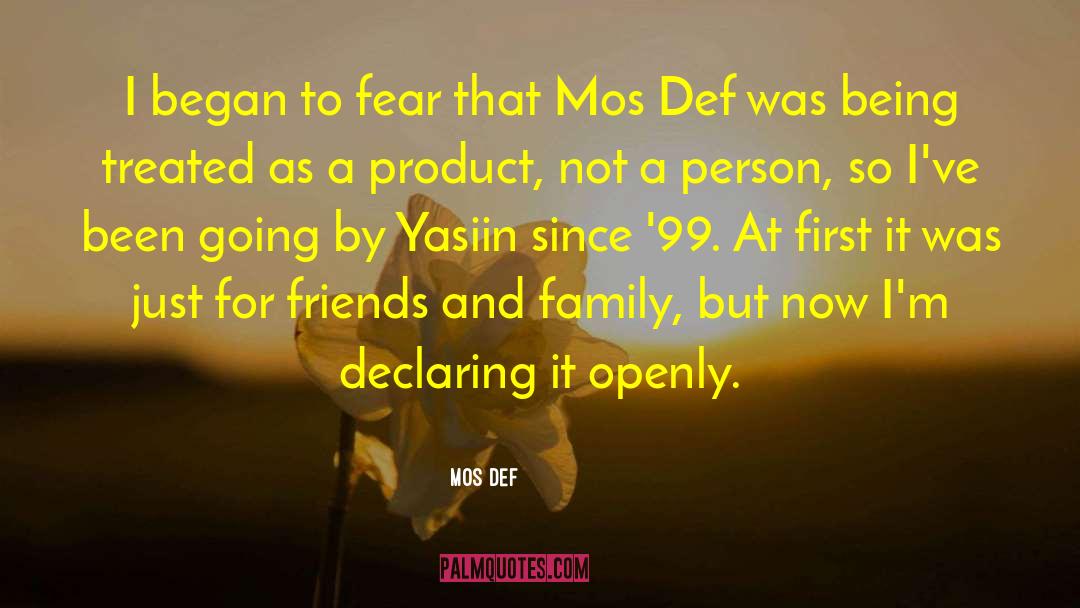 Commemorates Def quotes by Mos Def