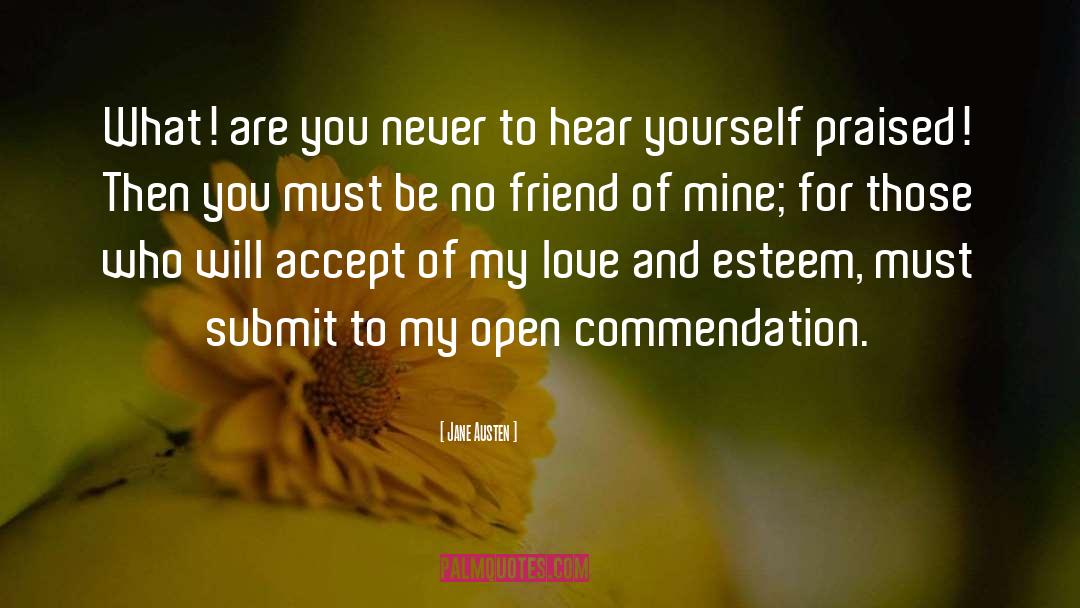 Commendation quotes by Jane Austen