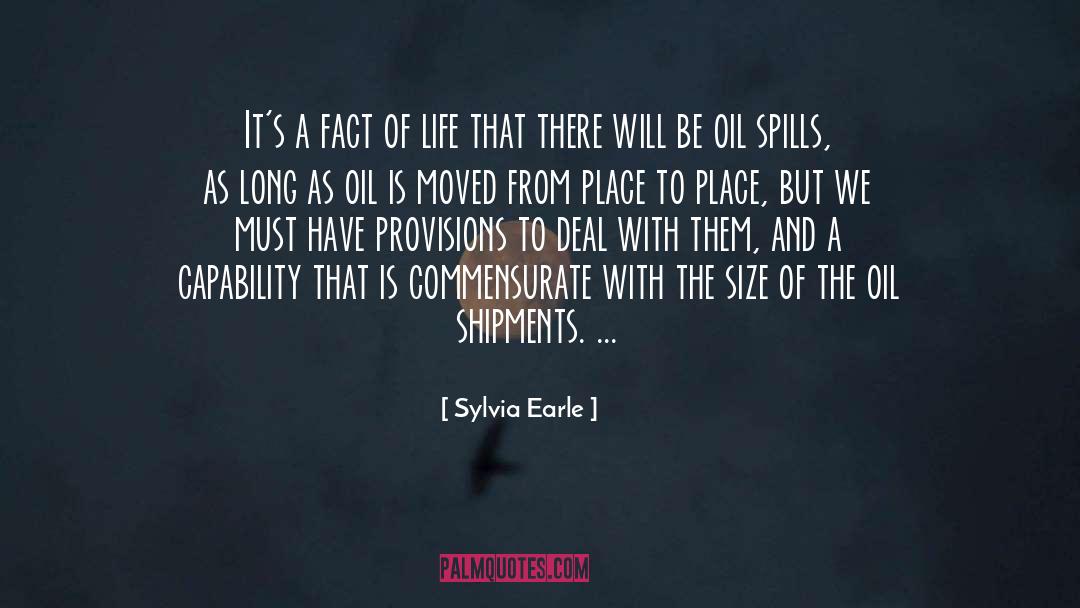 Commensurate quotes by Sylvia Earle