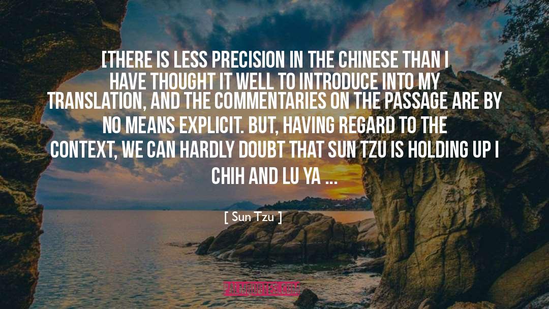 Commentaries quotes by Sun Tzu