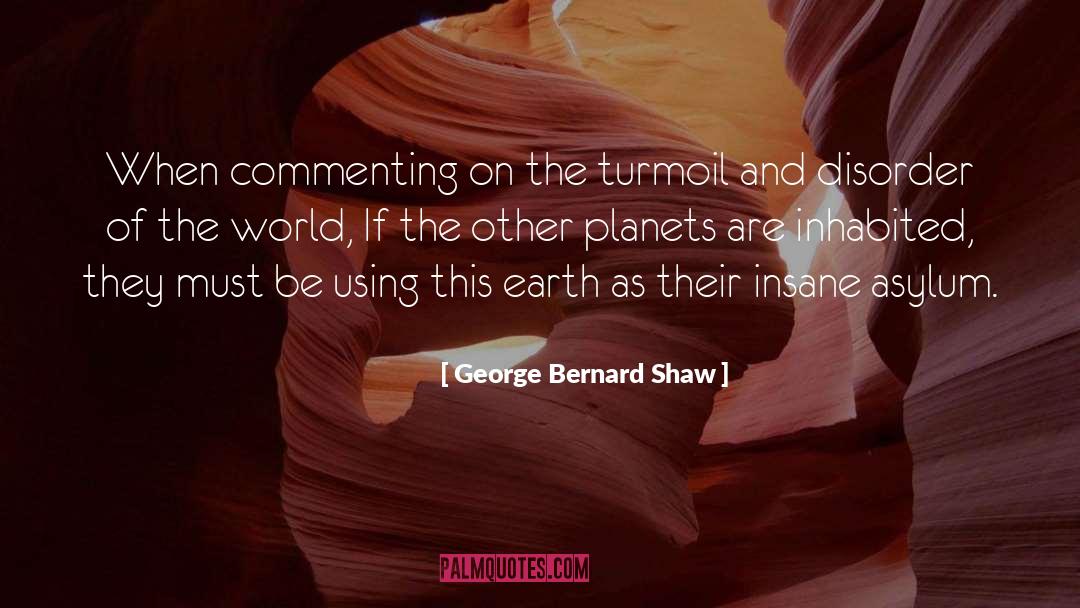 Commenting quotes by George Bernard Shaw