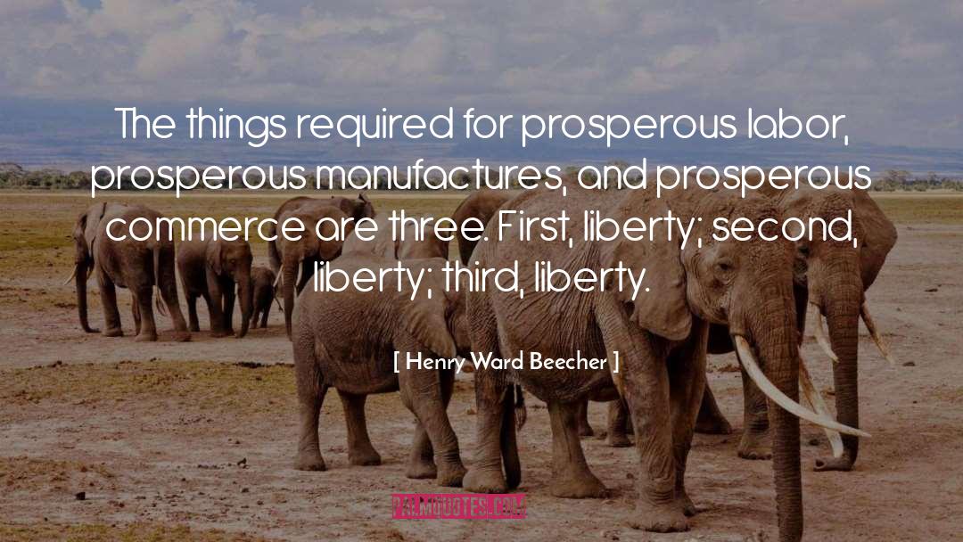 Commerce quotes by Henry Ward Beecher