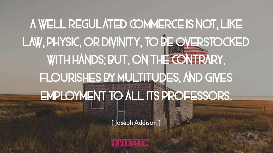 Commerce quotes by Joseph Addison