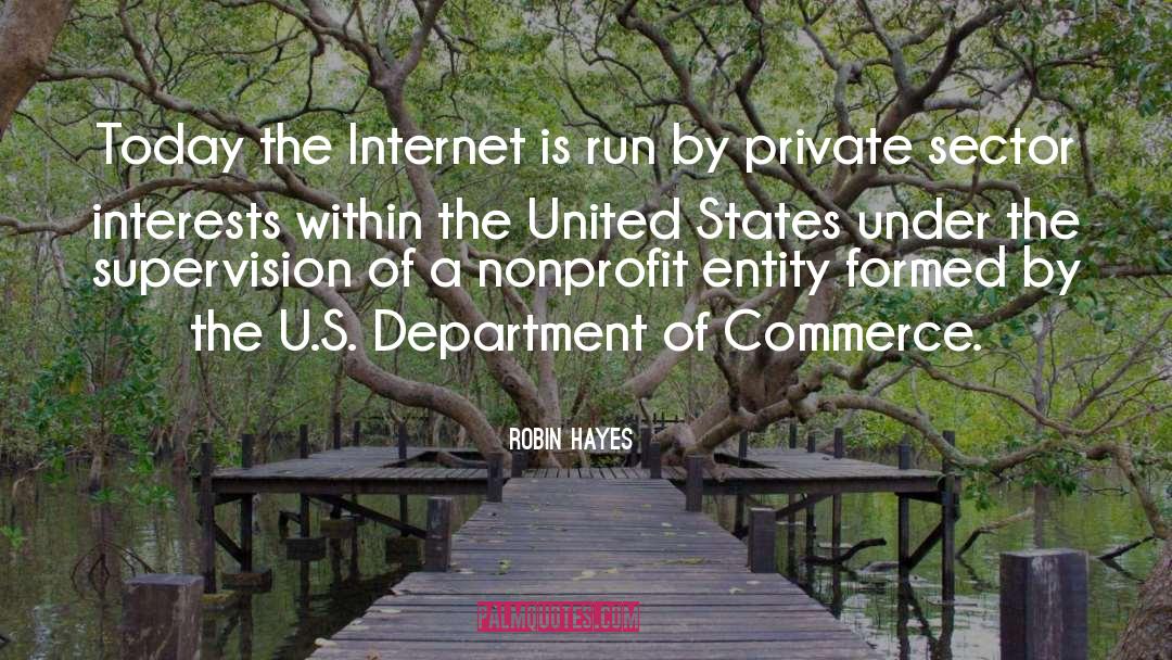 Commerce quotes by Robin Hayes
