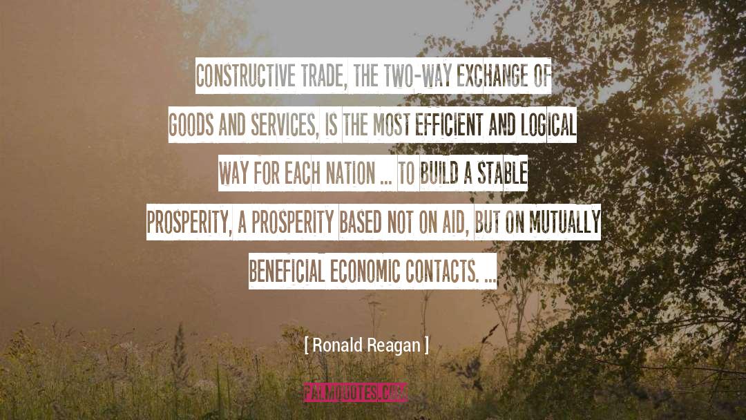 Commerce quotes by Ronald Reagan