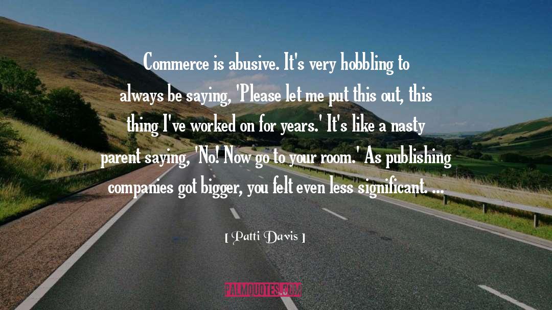 Commerce quotes by Patti Davis