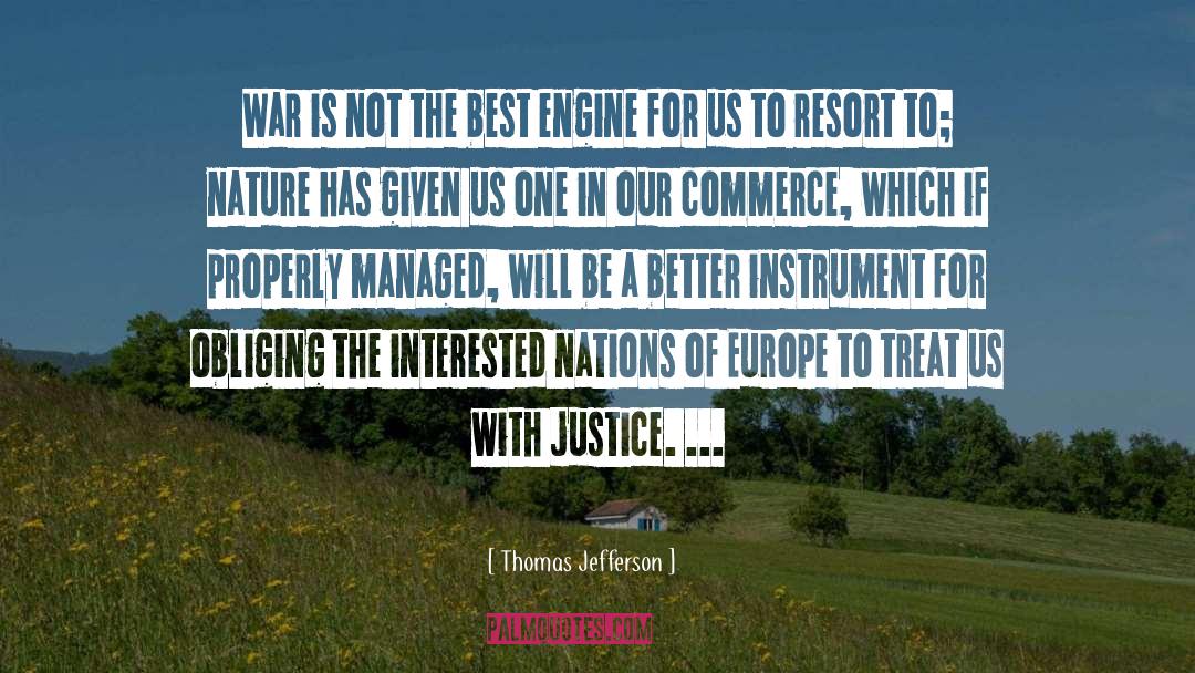 Commerce quotes by Thomas Jefferson