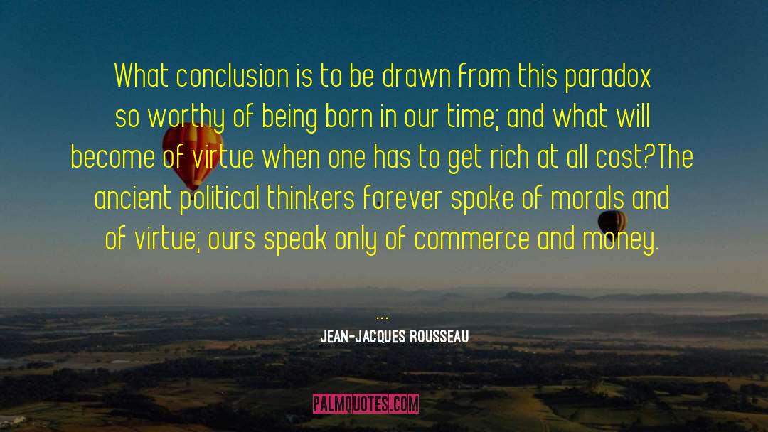 Commerce quotes by Jean-Jacques Rousseau