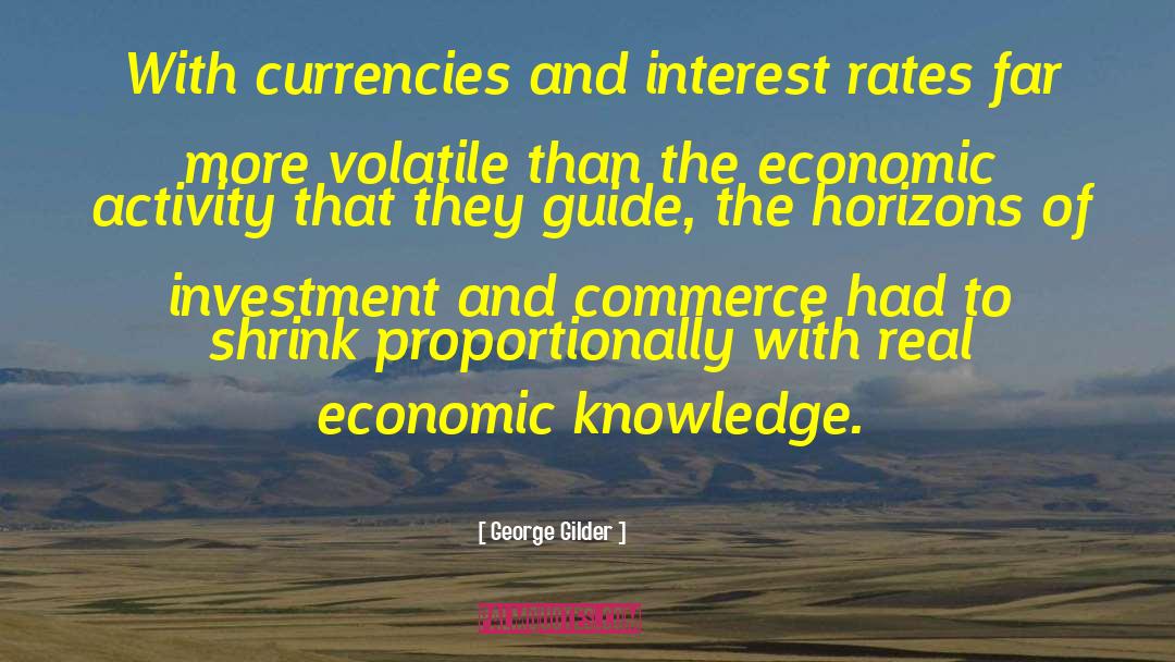 Commerce quotes by George Gilder