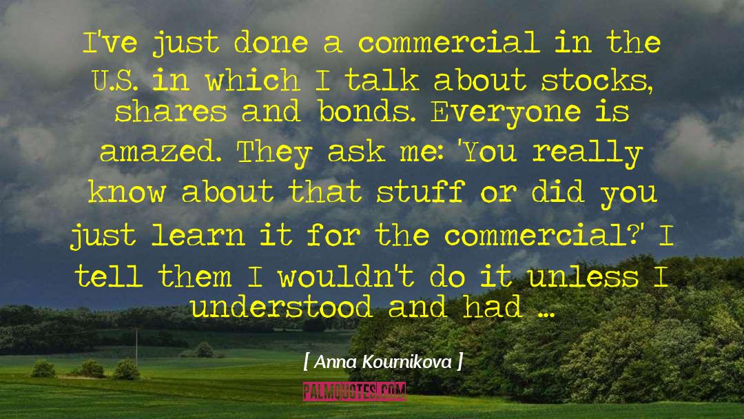 Commercial Diet quotes by Anna Kournikova