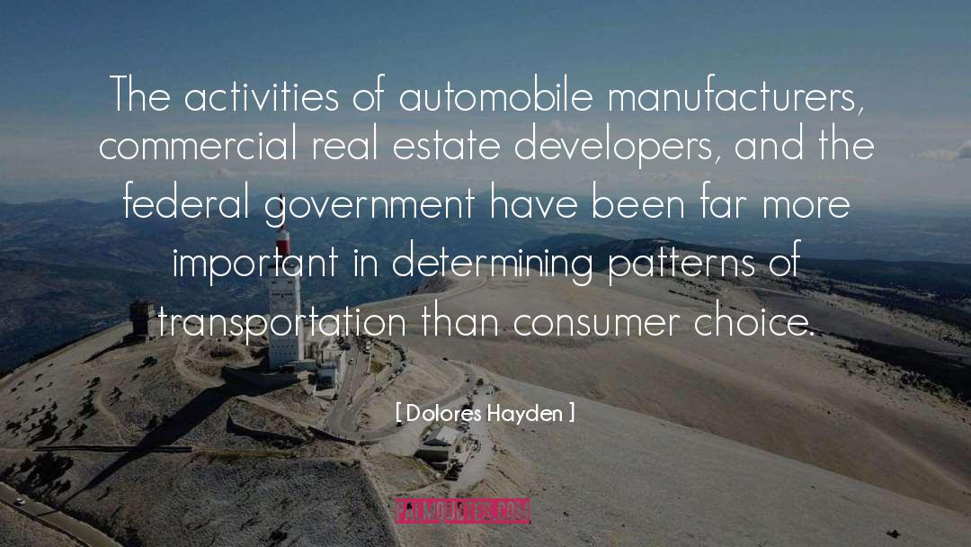 Commercial quotes by Dolores Hayden
