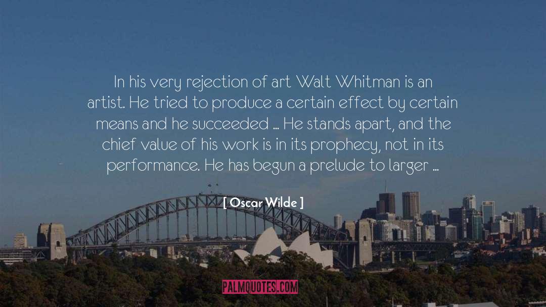 Commercial Viability Of Art quotes by Oscar Wilde