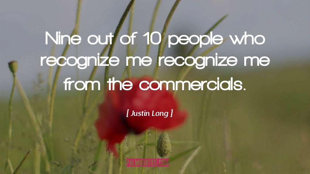 Commercials quotes by Justin Long