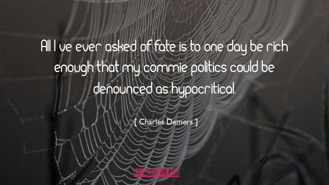 Commie Pinko quotes by Charles Demers