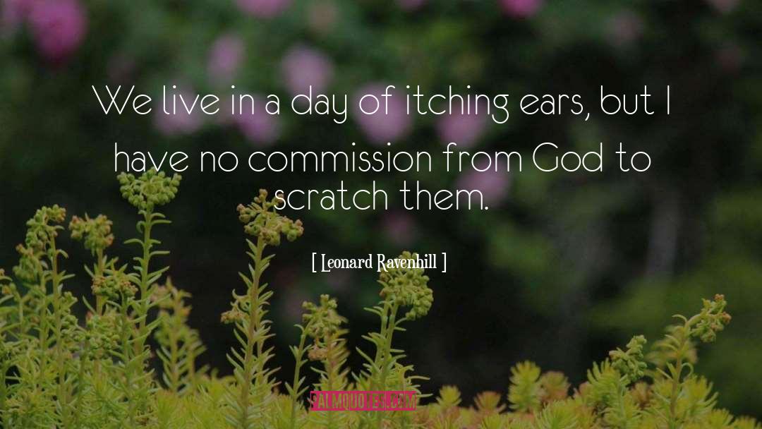 Commission quotes by Leonard Ravenhill