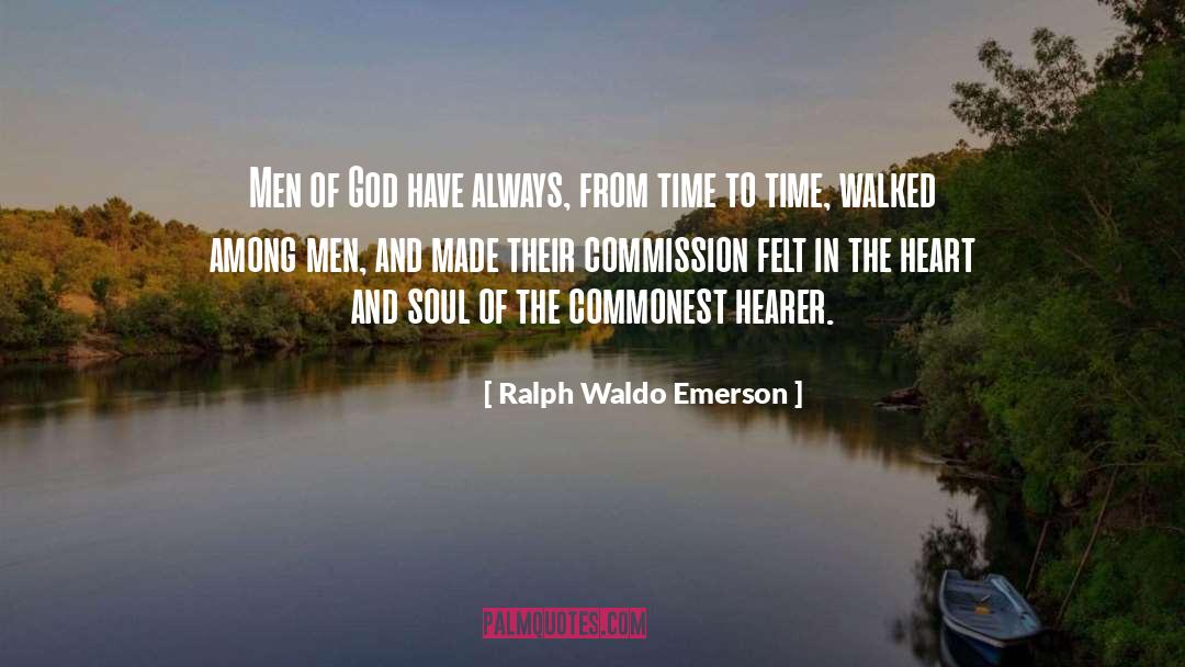 Commission quotes by Ralph Waldo Emerson