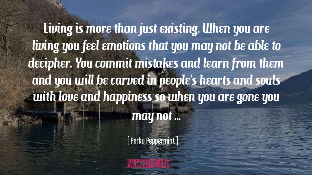 Commit quotes by Perky Peppermint