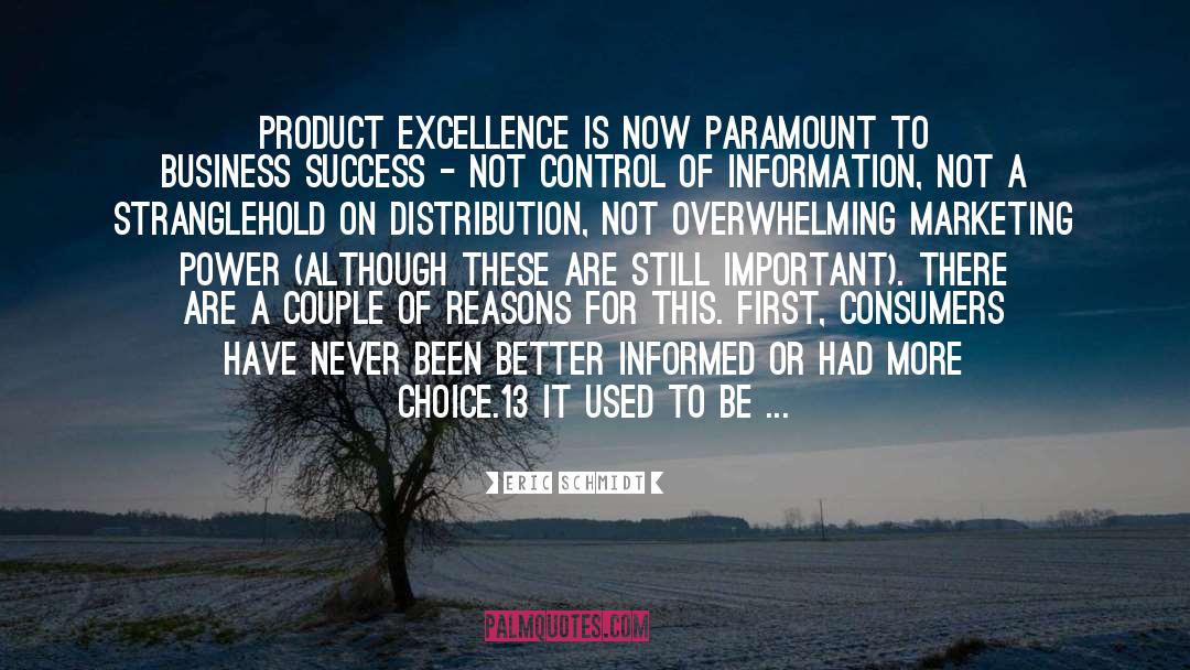 Commit Yourself To Excellence quotes by Eric Schmidt