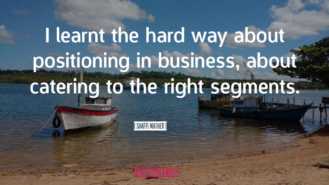 Commitment In Business quotes by Shaffi Mather