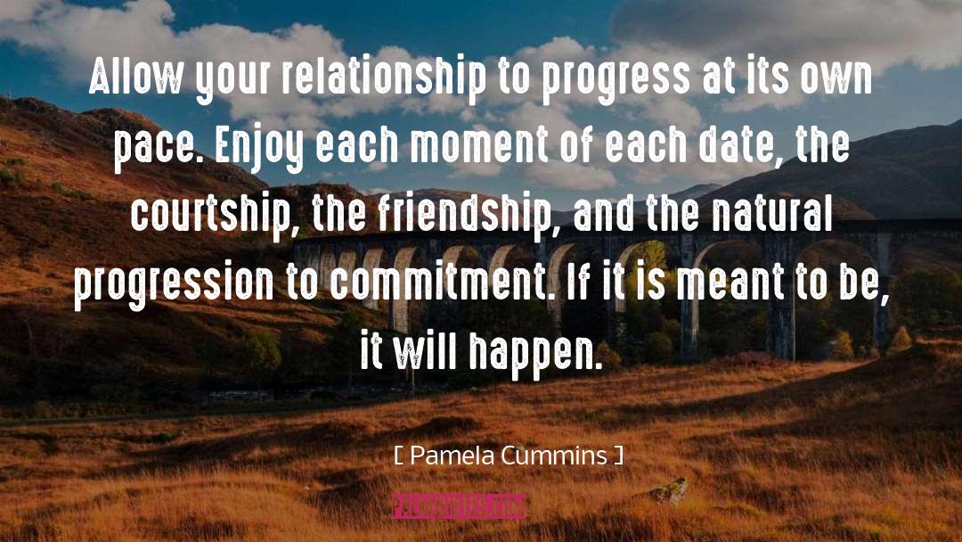 Commitment quotes by Pamela Cummins