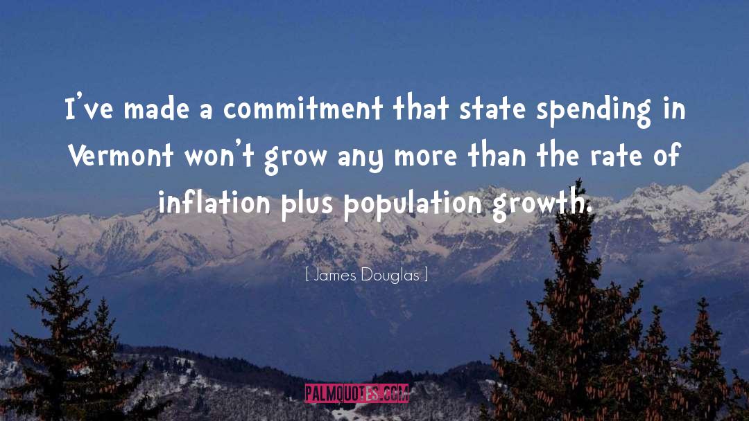 Commitment quotes by James Douglas