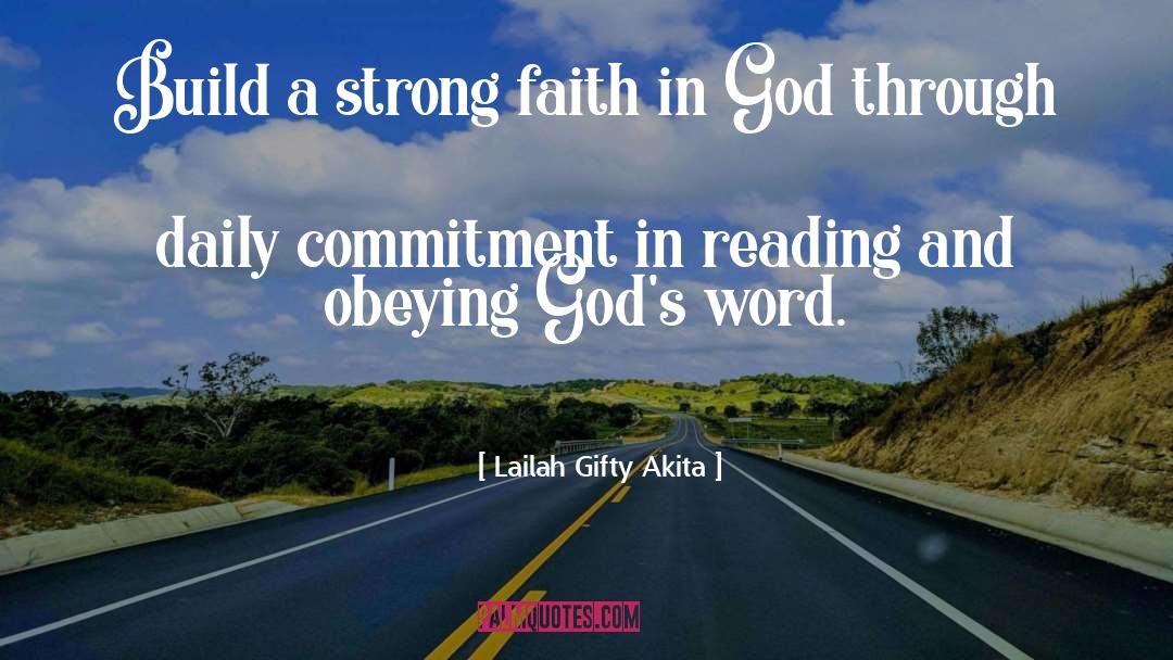 Commitment quotes by Lailah Gifty Akita
