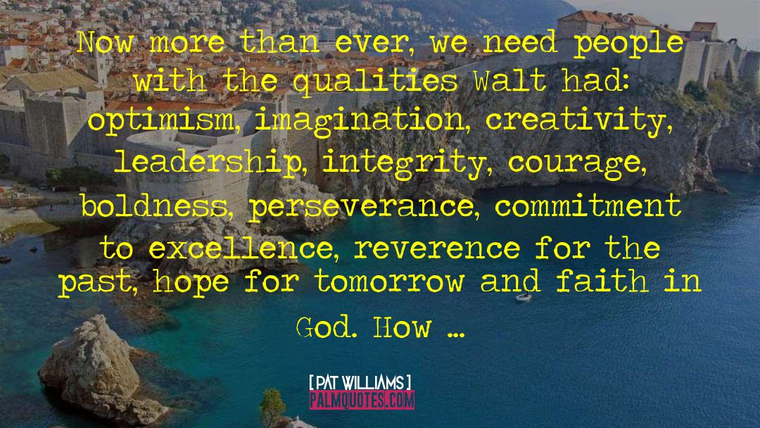 Commitment To Excellence quotes by Pat Williams