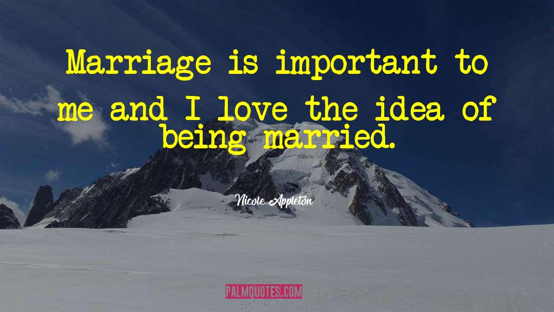 Commitmentment Marriage quotes by Nicole Appleton
