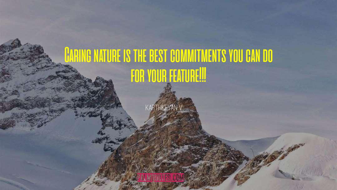 Commitments quotes by Karthikeyan V