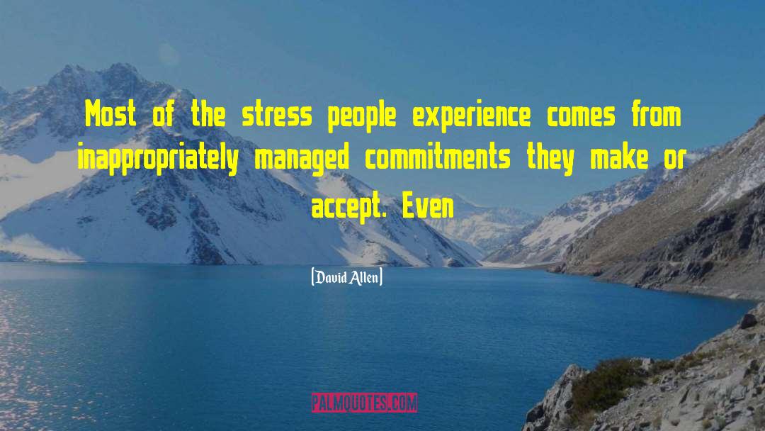 Commitments quotes by David Allen