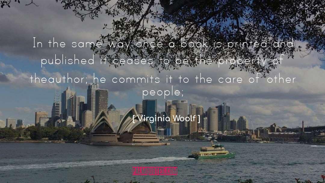 Commits quotes by Virginia Woolf
